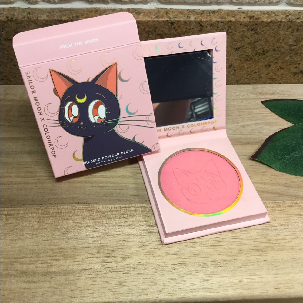 🆕 ColourPop x Sailor Moon Pressed Powder Blush - From the Moon
